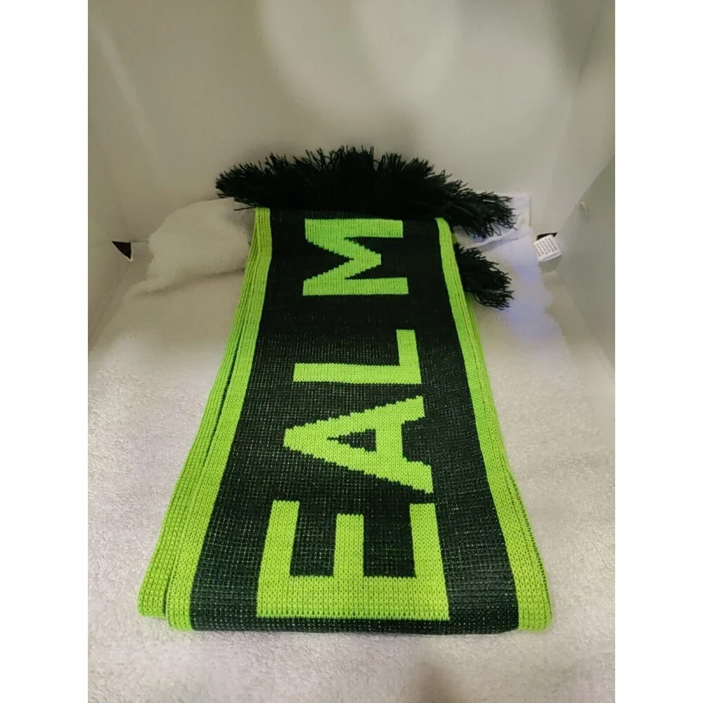 Adidas Real Madrid Scarf Deepest Space/Grey/Solar Yellow Hala Madrid Soccer Frin